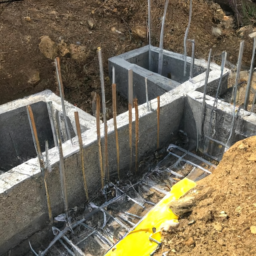 Réalisation d'un Mur en Béton Coulissant pour une Flexibilité Architecturale Sallaumines